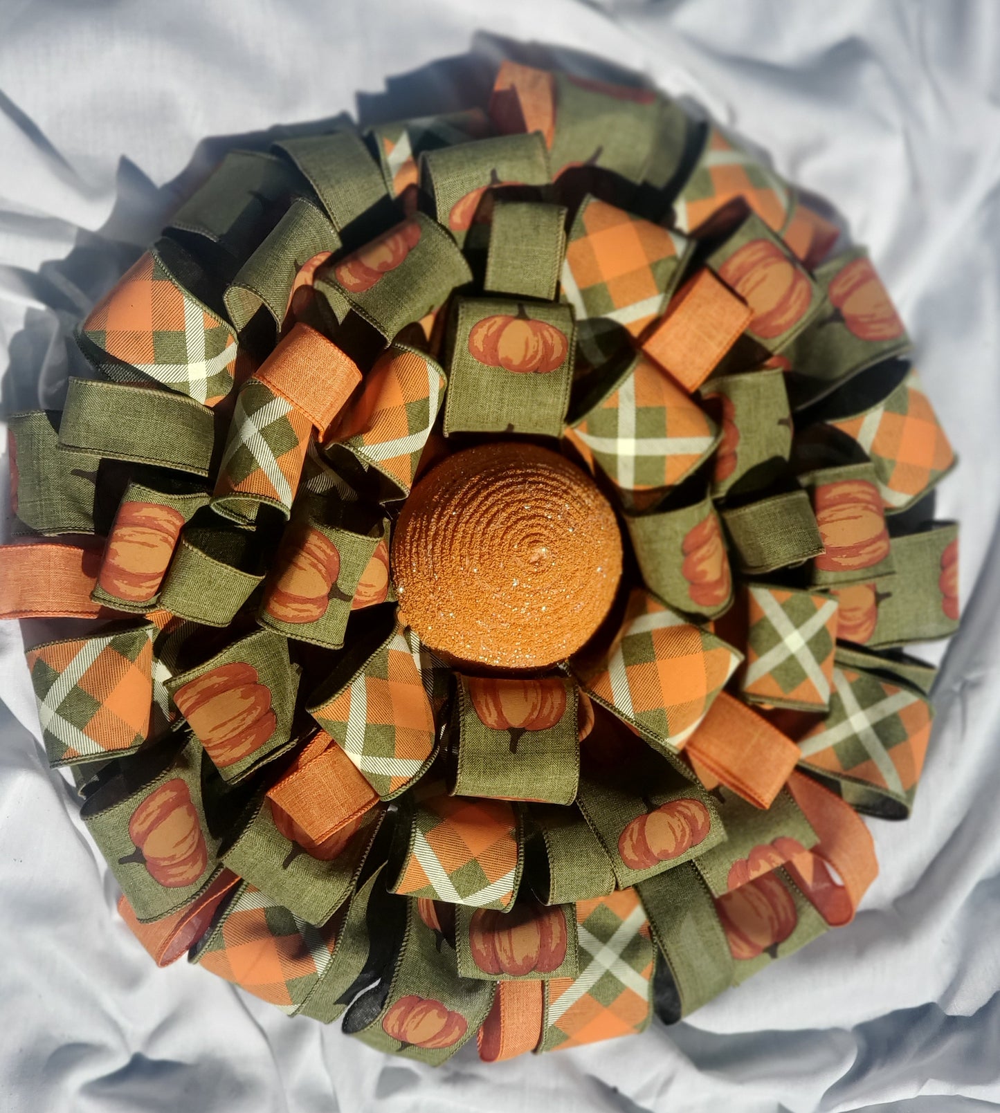 Orange and Green Pumpkins Flower