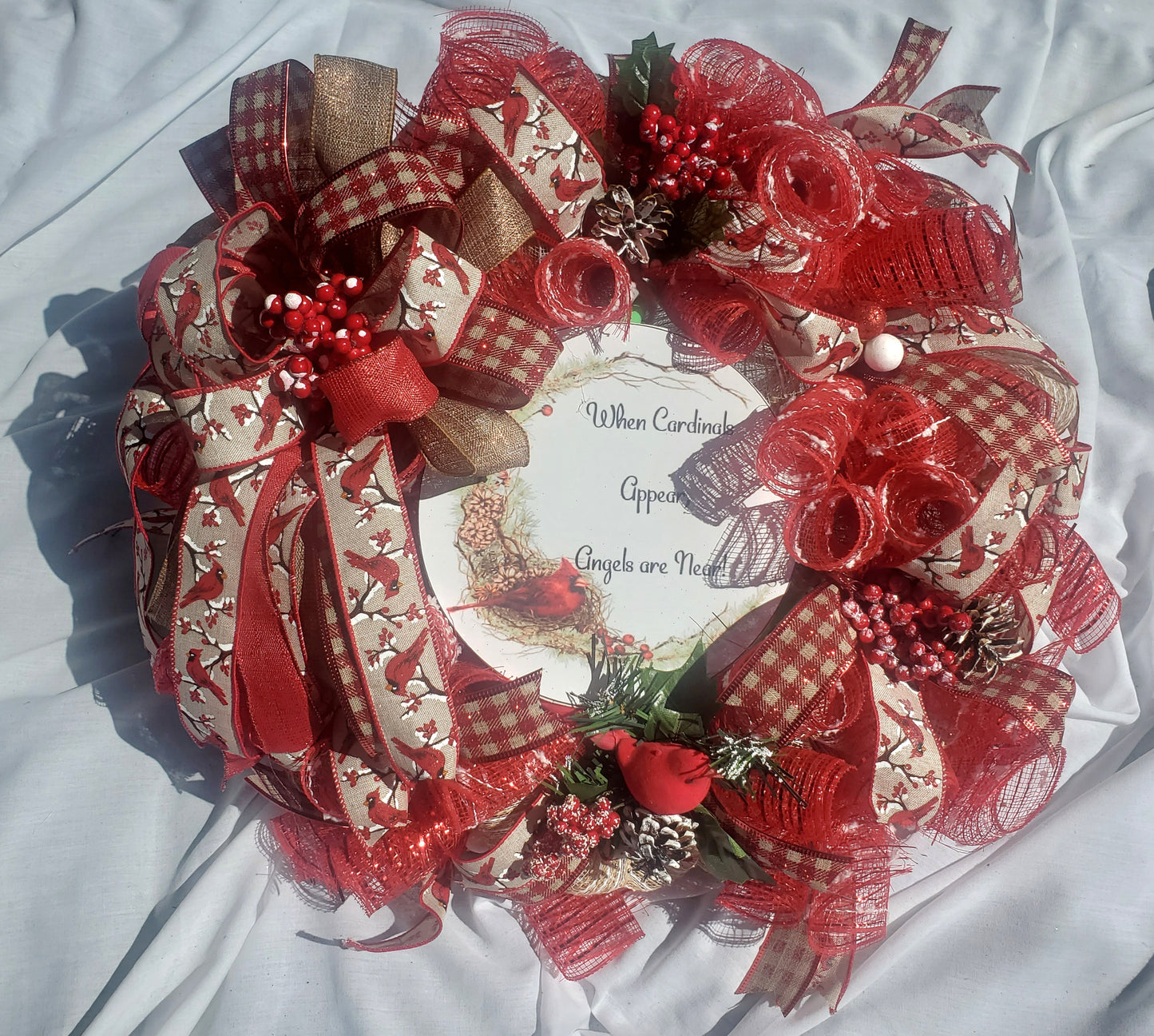 When Cardinals Appear, Angels are Near