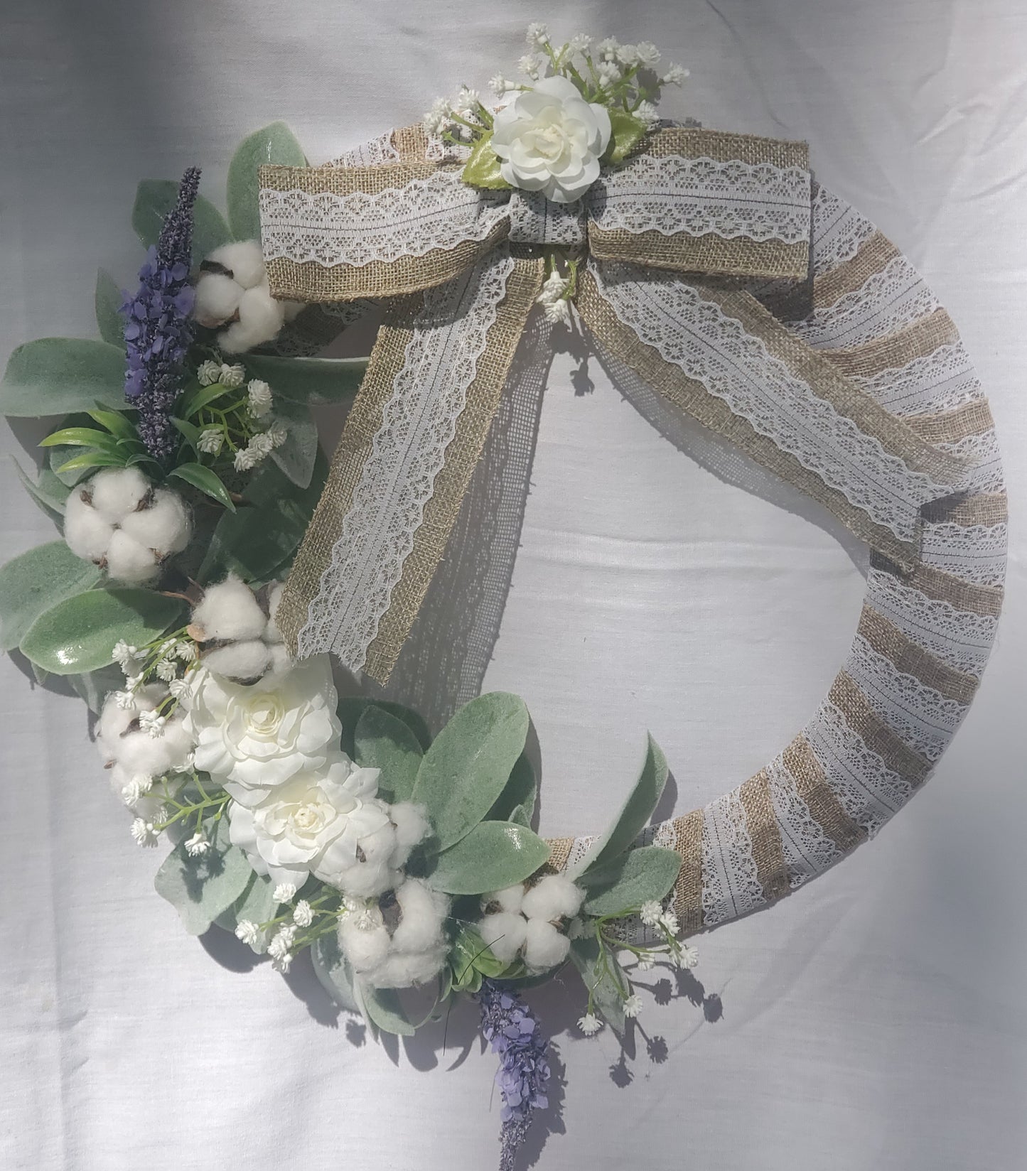 Simple Wreath with Flowers