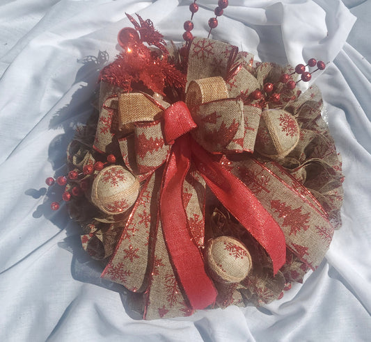 Winter Flakes and Trees